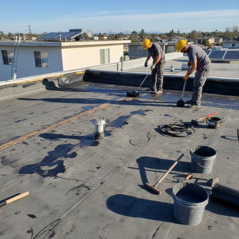 Flat Roof Leak Repair